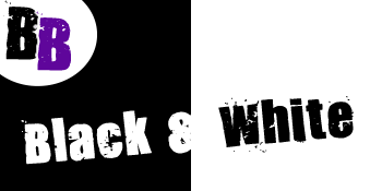 Black & White Multifunctional Headwear / Neck Warmers / Neck Tube Bandanas