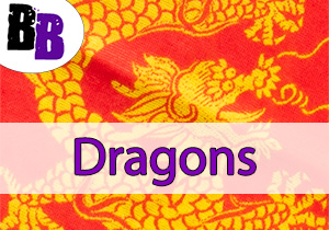 Oriental and Chinese Dragon Neck Tube Bandanas / Multifunctional Headwear / Scarves