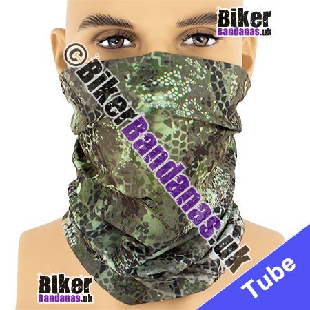 Snakeskin Camouflage Neck Tube Bandana / Multifunctional Headwear