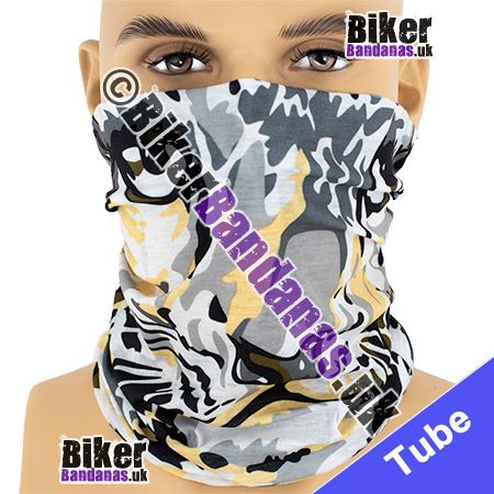 Leopard Cheetah Face Multifunctional Headwear / Neck Tube Bandana / Neck Warmer